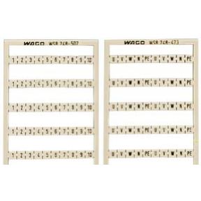 Oznaczniki Mini-WSB 2x 51-100 biały 248-507 /5szt./ WAGO (248-507)